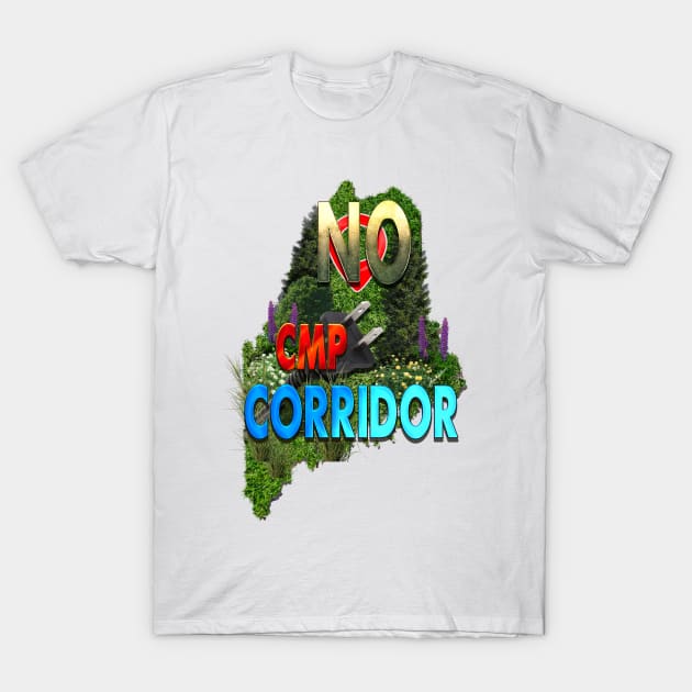 Maine NO CMP Corridor T-Shirt by Ratherkool